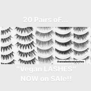 20 Pairs “Vegan Lashes”